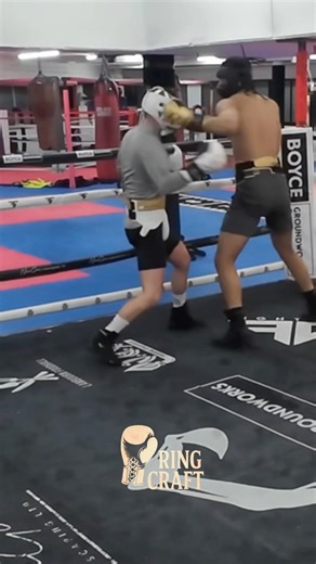 Trading shots boxing!