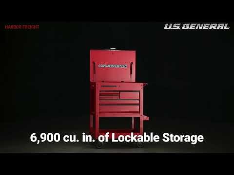 U.S. General 5-Drawer Mechanics Cart | Harbor Freight