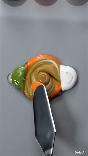 How to Mix Paint: Creating Earthy Muted Olive Khaki with Palette Knife