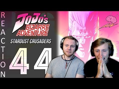SOS Bros React - JoJo's Bizarre Adventure Part 3 Episode 44 - Brave Shine!!