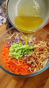 1.2M views · 6.6K reactions | 綾 Fresh & Crunchy Cabbage Salad! 勒 A...