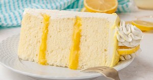 Lemon velvet layer cake
