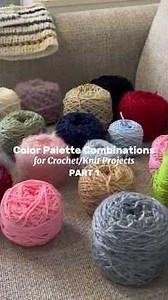 Here are some of my favorite two-color combinations for your crochet projects ✨