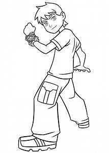 You'll also like these Printable Ben 10 coloring sheets for Kids