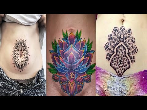 20+ Unique Belly Button Tattoos I Belly Tattoos / Helping hands tattoo