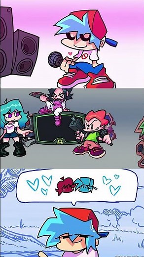 FNF Cutscene - VS Sky Remake VS Reborn VS Pico #sky #fnf #pico