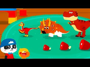 Little Panda Kiki & Quacky Comparing Size |Size Explain Cartoon | Baby Bus Cartoon | #Kidsfamily