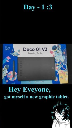 Got my first tablet (deco 01 v3) day-1 practice