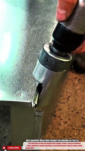 Best Innovative Metal Edge Forming Tool Machine for Fast Seam