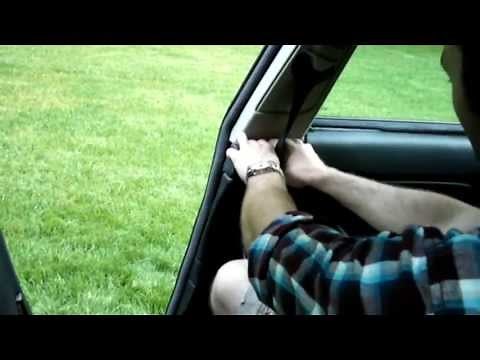 Removing an E46 B pillar (BMW 330ci)