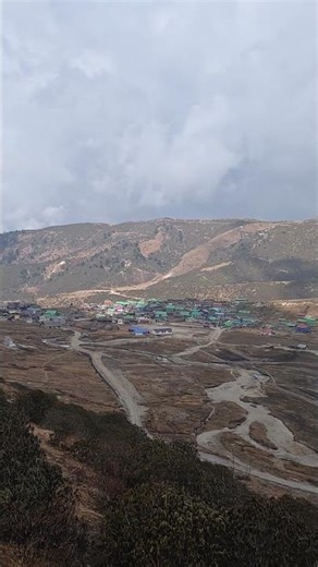 nathang Valley Hilltop view point #csvloger #travel #snow #sikkim #nature