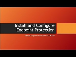 SCCM Endpoint Protection