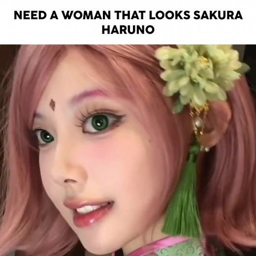 @sakuopoy is so gorgeous, this is exactly how i imagine sakura would look like in real life. 😭😭😭😭❤️❤️❤️ #sakura #fyp #sakuracosplay
