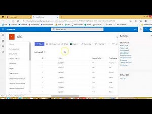 Lesson157 - Item Limit SharePoint 5000 Item Limit - Power Apps 1000 Videos
