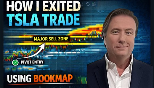 How to Use Bookmap for Smarter Trade Exits | TSLA Live Example