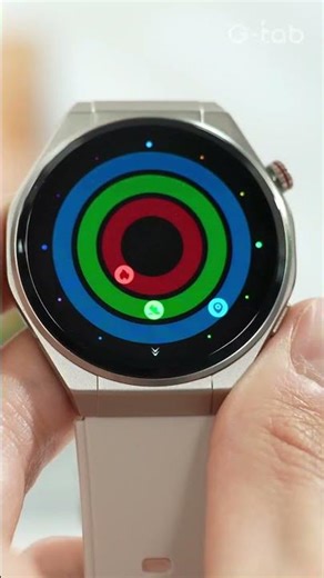 G-Tab GTR7 - 7.0mm Ultra-Thin Smartwatch – 1.75” AMOLED, Bluetooth Calling & AI-Voice