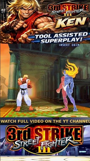 KEN ✌️ THE FINAL FIGHT BEGINS VS. GILL IN STREET FIGHTER III 3RD STRIKE TAS TOOL ASSISTED SUPERPLAY