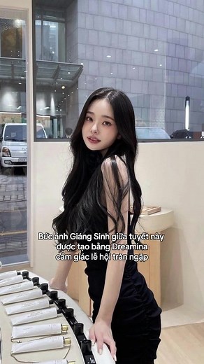 Một khoảnh khắc Giáng Sinh phủ tuyết, như bước ra từ truyện cổ tích 😍 Nhấp vào liên kết bên dưới để tự tạo cho mình cùng Dreamina ❄️ #dreamina #dreaminapioneer #capcutpioneer #snake #Christmas