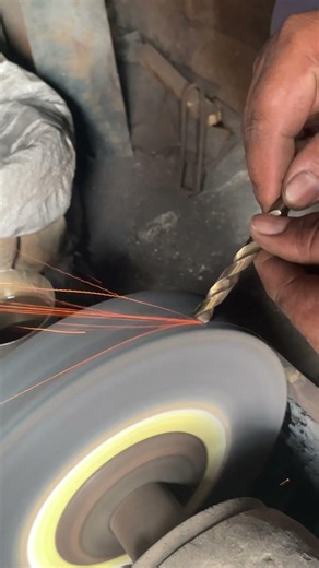 Broken Drill Bit Restored! Precision Sharpening Process 🔥 | YouTube #shorts