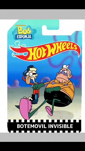 Botemóvil Invisible de Bob Esponja