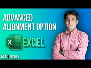 4.6 Advanced Alignment Options | Excel tutorial for Beginner 2022 | Hindi - English by Pavan Lalwani