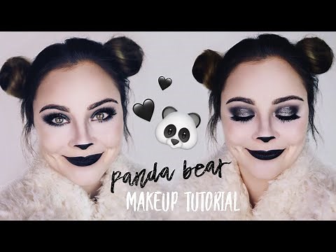 Panda Bear Makeup Tutorial