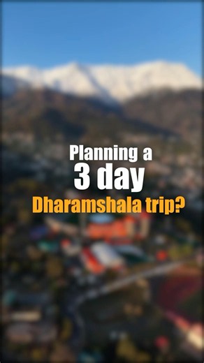 Dharamshala Itinerary #dharamshala #dharamshaladiaries #mcleodganj #dharamkot #travel #himachal #yt