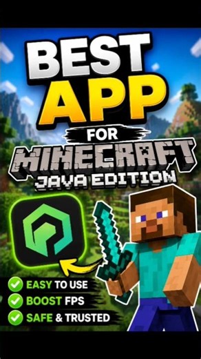 🔥 Best App For Minecraft Java Edition? (100% Worth It!) | Minecraft Short #minecraft
