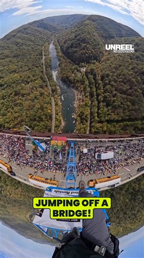 111K views · 555 reactions | Needless to say... don't try this at your local bridge  | UNREEL | Facebook