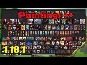 Paintings Mod 1.18.1 & How To Download and Install for Minecraft