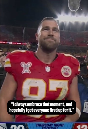 Travis Kelce Celebrates Chiefs Fans Postgame