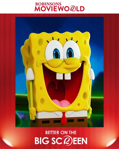 Get ready for a movie so BIG you’ll lose your pants. Watch the new trailer for The #SpongeBobMovie: Search for SquarePants - only in PH cinemas JAN 14. #BetterOnTheBigScreenAtRMW #RMovieworld #RobinsonsMalls #OurFavoritePlace | Robinsons Movieworld