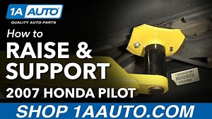 How to Raise and Support 2003-08 Honda Pilot