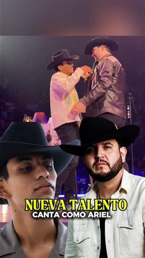 EDÉN MUÑOZ signs a voice similar to ARIEL CAMACHO'S to his RECORD LABEL 😦🔥