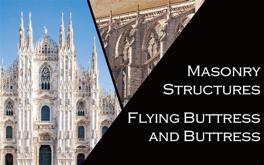 聊聊砌体结构：飞扶壁和扶壁 (Flying Buttress and Butress)