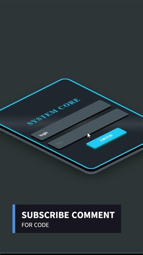 Slide Login Page #coding #frontendcourse #webdevelopment #codingforbeginners #css #html