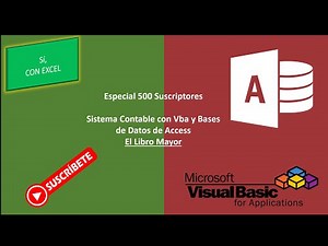 4. Cómo hacer un sistema contable (Libro Mayor)