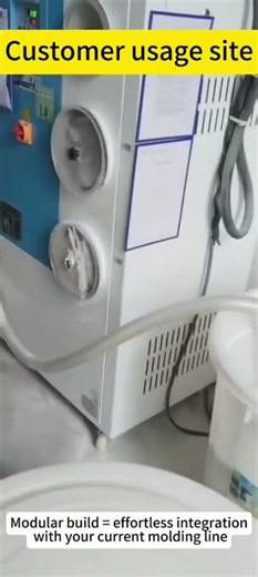 Real Factory Using Our Injection Molding Robots & Chiller System | Custom Automation