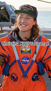 Christina Koch’s strange chin!#fyp #celebrity #usa #tiktok #christinakoch #artemisii