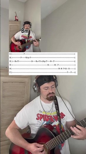 Pt 3 Comfortably Numb Solo Acoustic w Tabs 🤟 #rock