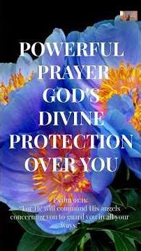 POWERFUL PRAYER | God's Divine Protection Over You 🙏 #faith #prayer #miracle
