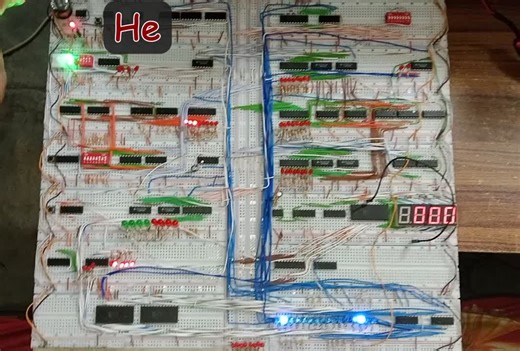 #8bitcomputer #digitallogic #computerarchitecture #breadboardcomputer #electronics #embeddedsystems #engineering | Nur Mohammad