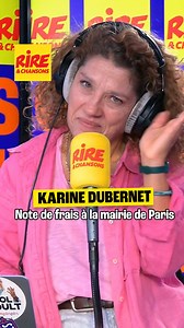 2.6K views · 8.9K reactions | Karine Dubernet : note de frais à la mairie de Paris ! Retrouvez Le Morning du Rire de 6h à 10h sur Rire & Chansons. Écoutez aussi RIRE & CHANSONS sur l’appli et les enceintes connectées  | Rire et Chansons | Facebook