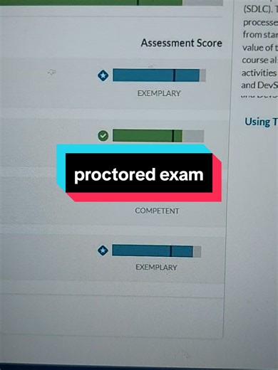 Assistance with WGU Online Proctored Exams