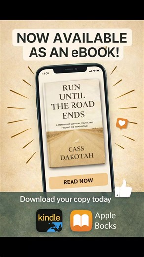 I didn’t write this book to be “relatable.” I wrote it because it was the truth — and the truth needed somewhere to live. Run Until The Road Ends is now available as an eBook 📖✨ Link in bio. If you’ve ever had to start over… this one will find you. 🤍 #fyp #BookTok #AuthorTok #Memoir #HealingJourney