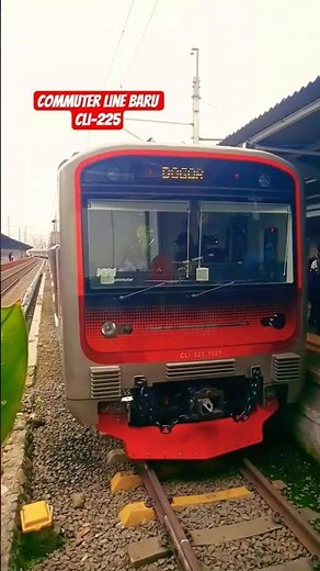 Bertemu Commuter Line Baru CLI-225 di Stasiun Jakarta Kota #shorts