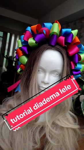 Tutorial para crear una hermosa diadema Lele mexicana