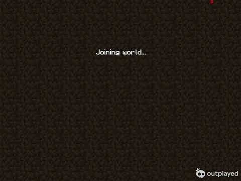 Minecraft Java loading screen