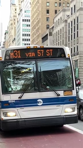 [RARE/TA Loan]MTA MaBSTOA: 2010 Orion VII NG On The M31!!! #mta #mabstoa #orionbusindustries #4694