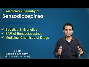 Sedative & Hypnotics (Part 1): Benzodiazepines Medicinal Chemistry | SAR of Benzodiazepines